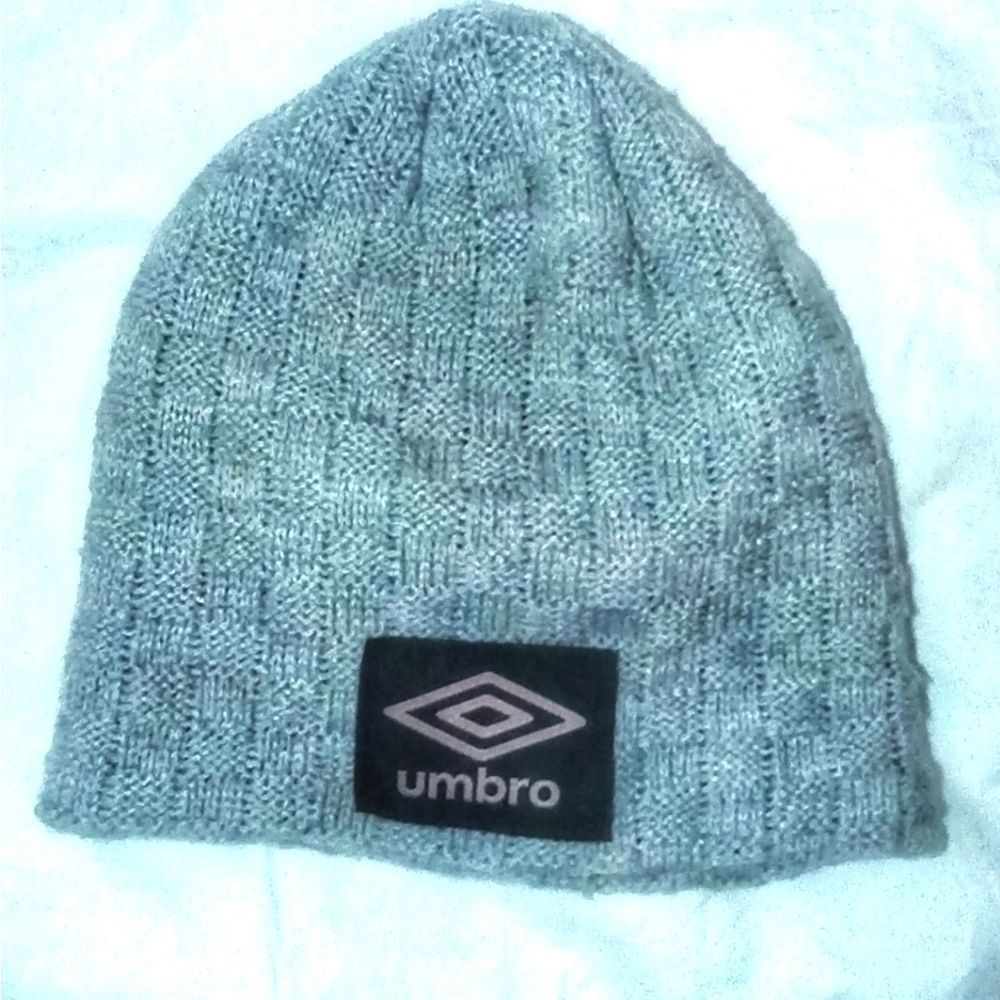 UMBRO Brand Gray Winter Beanie